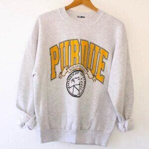 Vintage Purdue University Sweatshirt, 90s Purdue Boilermakers NCAA Shirt Tee